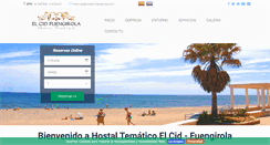 Desktop Screenshot of hostal-fuengirola.com